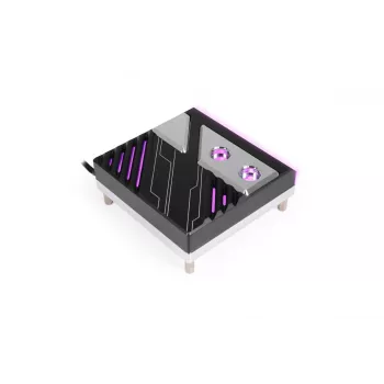 Placa fría Alphacool 13851 Acrílico Transparente 88x88x32.3mm