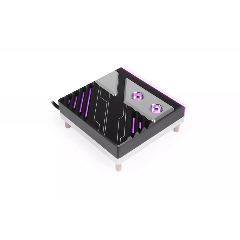 Placa fría Alphacool 13851 Acrílico Transparente 88x88x32.3mm