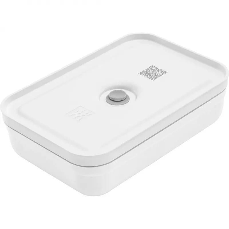 Fiambrera ZWILLING FRESH & SAVE 1 l, plástico con junta de silicona, gris/blanco