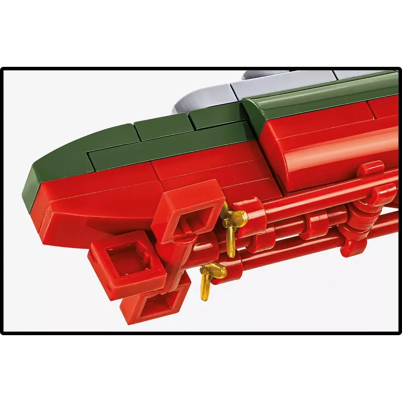 Maqueta de plástico Cobi submarino polaco ORP Sęp escala 1:300 (COBI-4856)