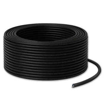 Cable de red UTP QOLTEC CAT6 100 m negro