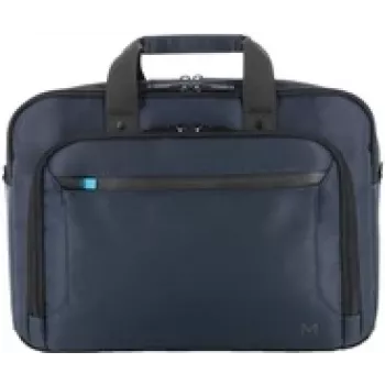 Mobilis Executive 4 Twice - funda para portátil - carga superior, 40 % de contenido reciclado - 40,6 cm - 14 - 16 - azul marino, negro (005041)