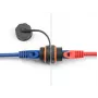 Cable de red DeLOCK 88145 RJ45 a RJ45 Cat.6A negro