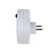 Splitter eléctrico Esperanza ELK311W 2 tomas, entrada USB-C USB-A, blanco