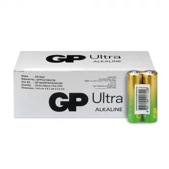 Pilas alcalinas GP Battery LR6 AA 40 uds. (modelo 15AU21-S2)