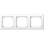 Placa de pared / tapa de interruptor Merten 478319, blanca, marco simple, compatible con sistemas Merten