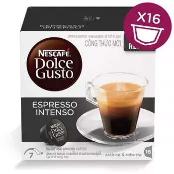 Nescafe Dolce Gusto Espresso Intenso Café, 16 cápsulas