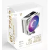 MODECOM Volcano 0C T202 LCD ARGB disipador de CPU por aire 12 cm blanco
