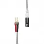 Cable de fibra óptica ProXtend V45-LC UPC OM2 dúplex 50/125 µm