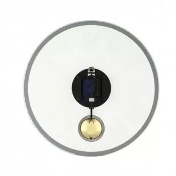 Reloj NeXtime 8162 Romana, Ø43 cm, pared, blanco