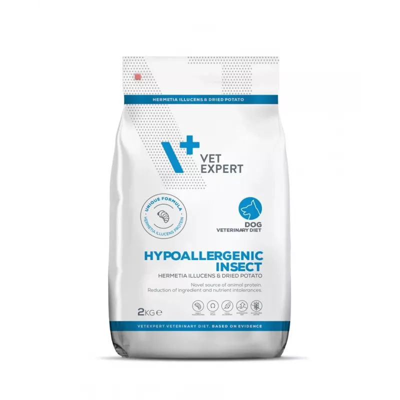 VETEXPERT Veterinary Diet Hypoallergenic Insect pienso seco para perros 2 kg