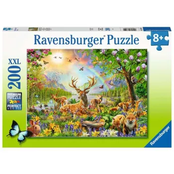 Puzle infantil Graceful Deer Family (200 piezas)