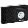 TechniSat DigitRadio 1 A 0100/4997 radio digital, DAB+/FM, RDS, 40 presintonías, función de aviso ASA, negro/plata