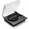 Lenco LS-10BK tocadiscos con altavoces integrados, negro/madera