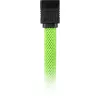 Cable SATA Sharkoon SATA 3 0,45 m 7 pines negro verde