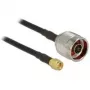 Cable coaxial CFD200 DeLOCK 89421 10 m SMA negro