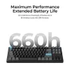 Teclado inalámbrico Q3 ULTRA/negro Q3U-M3 Keychron
