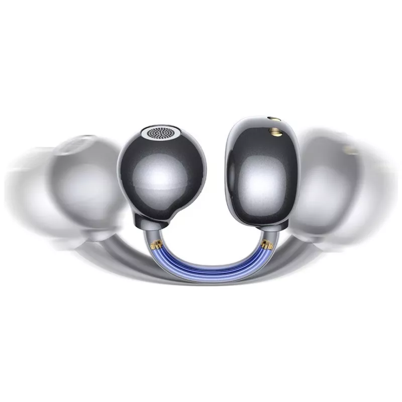Auriculares Bluetooth R02 Clip-on grises