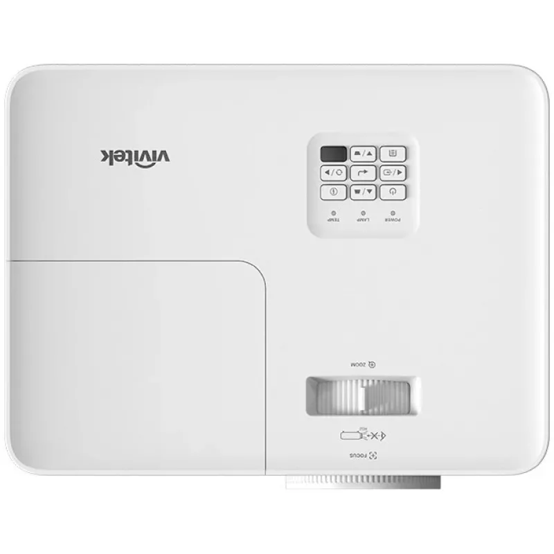 Vivitek DX330 1PI267 proyector de datos de distancia estándar, 4000 lúmenes ANSI, DMD, XGA 1024x768, 3D, relación de proyección 1,94–2,16:1, blanco