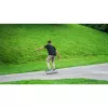 Longboard Muuwmi Lights GLOW ABEC 7 con ruedas luminosas, negro/verde