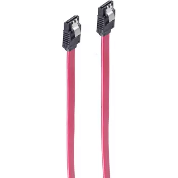 Cable SATA ShiverPeaks BS78241-0.5 0,5 m conector macho/conector macho negro rojo