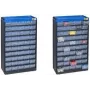 allit VarioPlus Pro 53/100 464660 almacén para piezas pequeñas, azul/negro