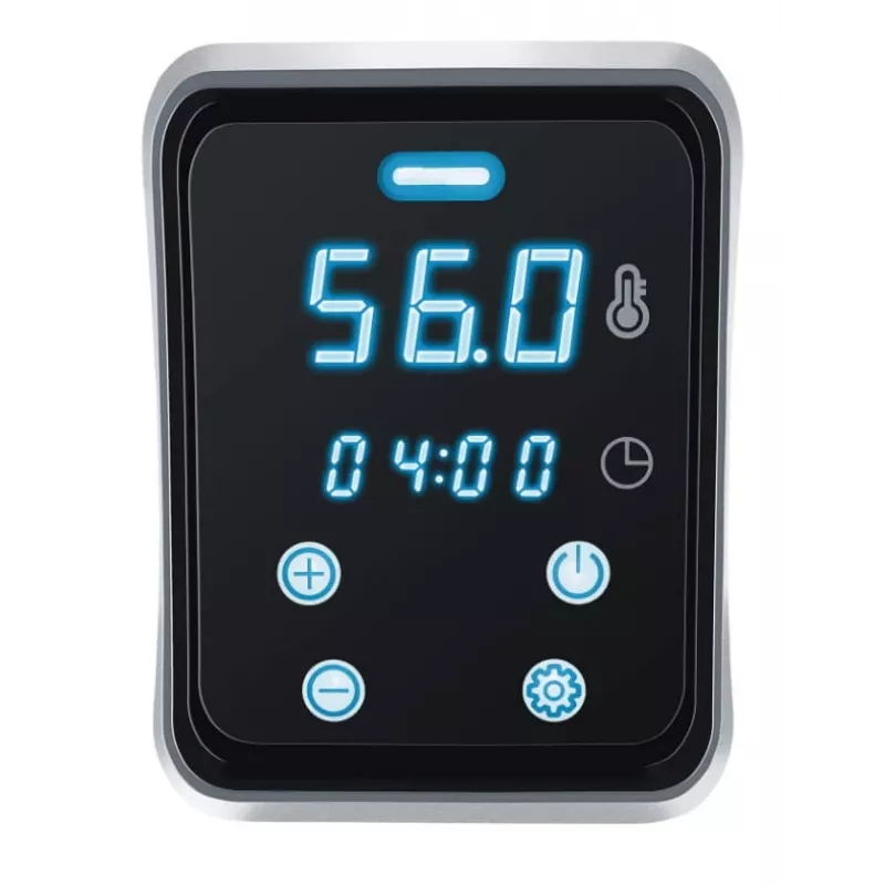 Steba SV 75 - termostato de mano - 800 W - acero inoxidable/antracita