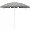 Sombrilla de jardín plegable Extralink Black Forest 2 m, gris