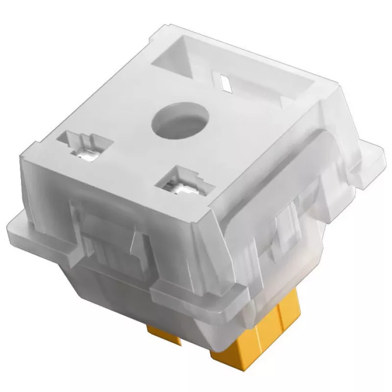 Switches mecánicos para teclado GLORIOUS Panda HE Silent, compatibles con efecto Hall, eje MX, 45g prelubricados, 36 unidades