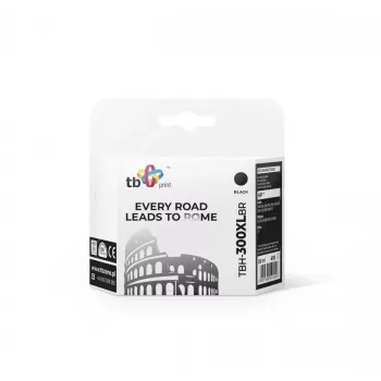 Tinta para HP DJ F2420 negra remanufacturada TBH-300XLBR