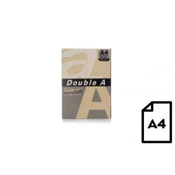 Papel de color Double A, 80 g, A4, 500 hojas, Old Rose