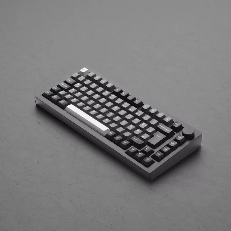 Teclado gaming mecánico AKKO MonsGeek M1W SP Rosa y Blanco inalámbrico RGB V3 Piano Pro Switch