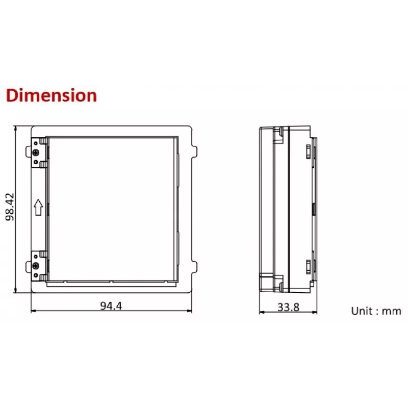 Pantalla Hikvision DS-KD-INFO