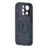 ShiftCam AC-CA-15PL-CH-EF funda con montura para objetivo para iPhone 15 Plus, piel vegana, compatible con MagSafe