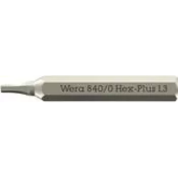Punta de destornillador Wera 05058109001 hexagonal 1,3 mm 1 ud.