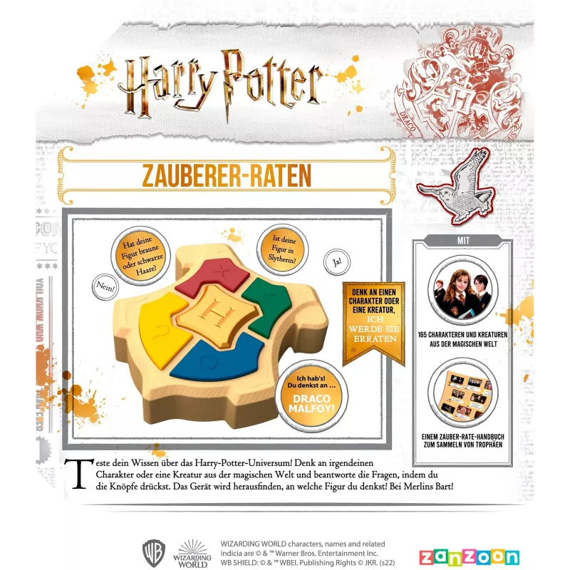 Harry Potter - Wizard Guessing Game, juego de preguntas