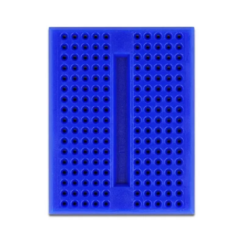 Protoboard DELOCK 18322, placa de prototipos de plástico, azul, 36×46×10 mm