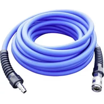 Manguera de aire comprimido Aerotec Superflex Pro 10 m, presión de trabajo 20 bar, manguera flexible de poliuretano
