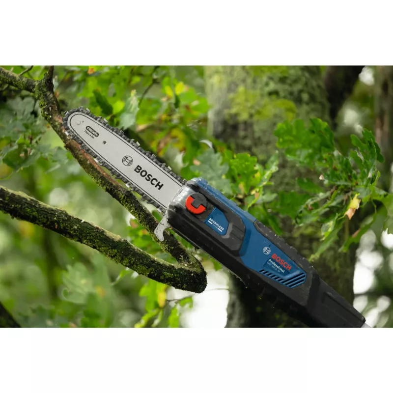 Motosierra de pértiga Bosch GKE 18V-25 TP — 25 cm de longitud de corte, inalámbrica 18 V (06008D6000)