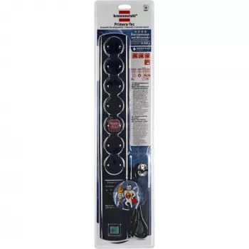 Regleta de enchufes Brennenstuhl Primera-Tec DigiMaster 7 salidas AC 2 m