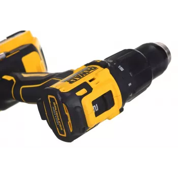 Atornillador de impacto Dewalt DCD709D2T con batería y cargador