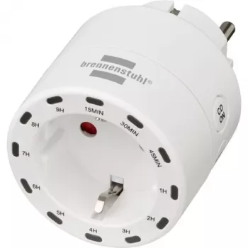 Temporizador Brennenstuhl 1506130 analógico blanco 230V 13A