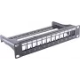 Patch panel 1U ShiverPeaks BS08-10080 metal negro