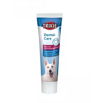 Pasta de dientes Trixie TX-2545 100 ml para perros, sabor a carne, refuerza la dentadura