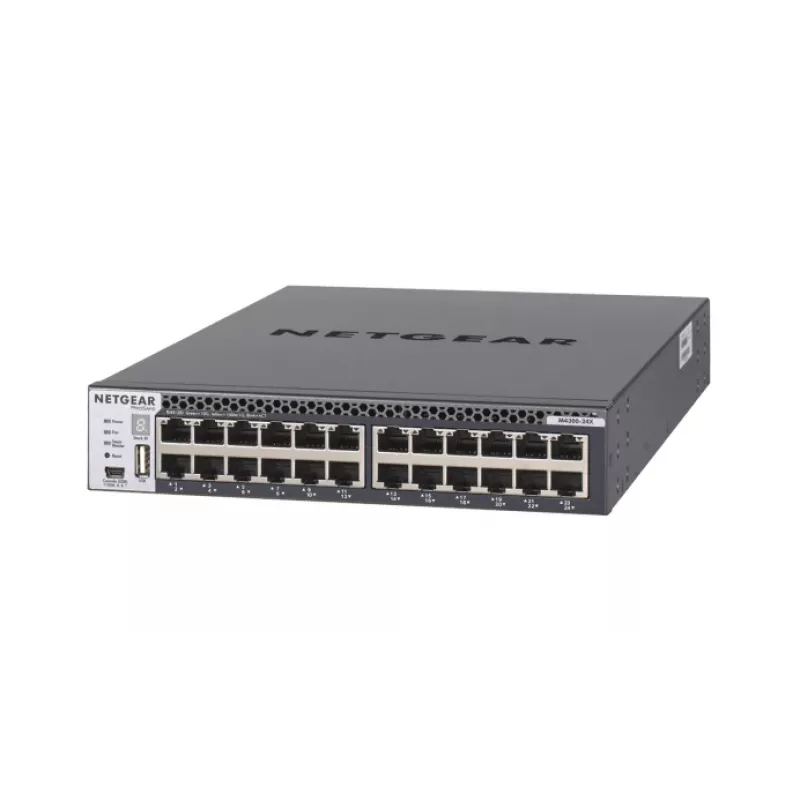 NETGEAR M4300-24X gestionado L3 10G Ethernet (100/1000/10000) 1U negro
