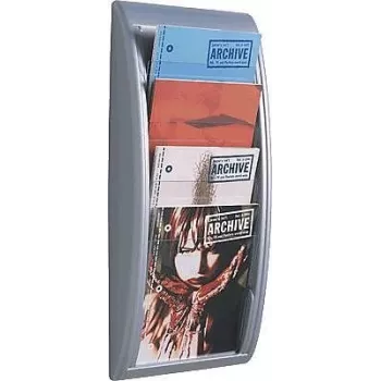 Revistero PaperFlow K540615 plateado