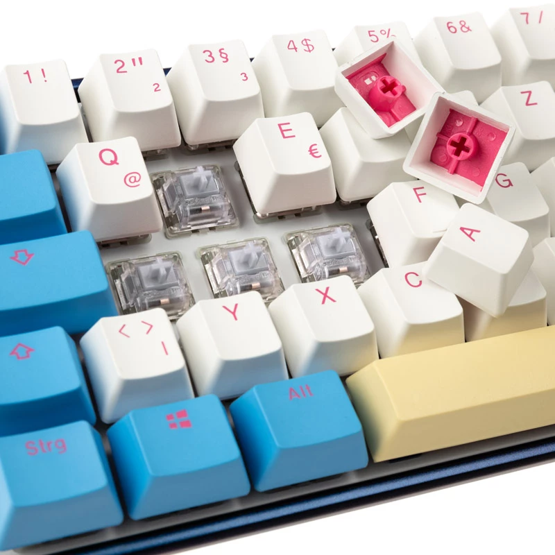 Teclado mecánico Ducky Mecha SF Limited Dawn Edition con RGB-LED, interruptores MX Speed Silver
