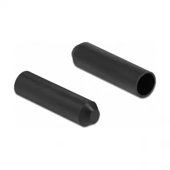 Tubo termorretráctil DeLOCK 19762 negro poliolefina