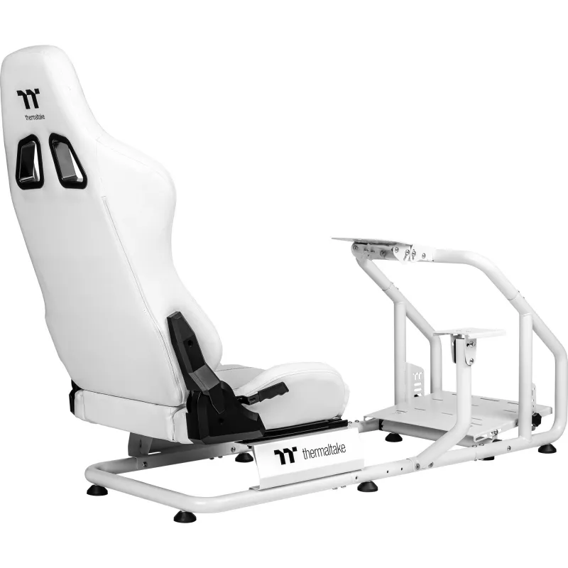 GR300 Racing Simulator Cockpit, Sim Rig (blanco)