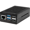 Joy-IT RB-AlucaseP5-01B carcasa SBC Raspberry Pi aluminio negro (RB-AlucaseP5-01B)